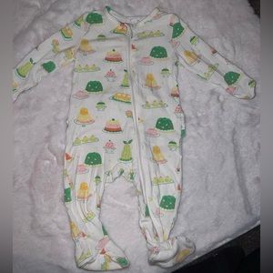 Angel dear bamboo sleeper 3-6 months christmas desserts